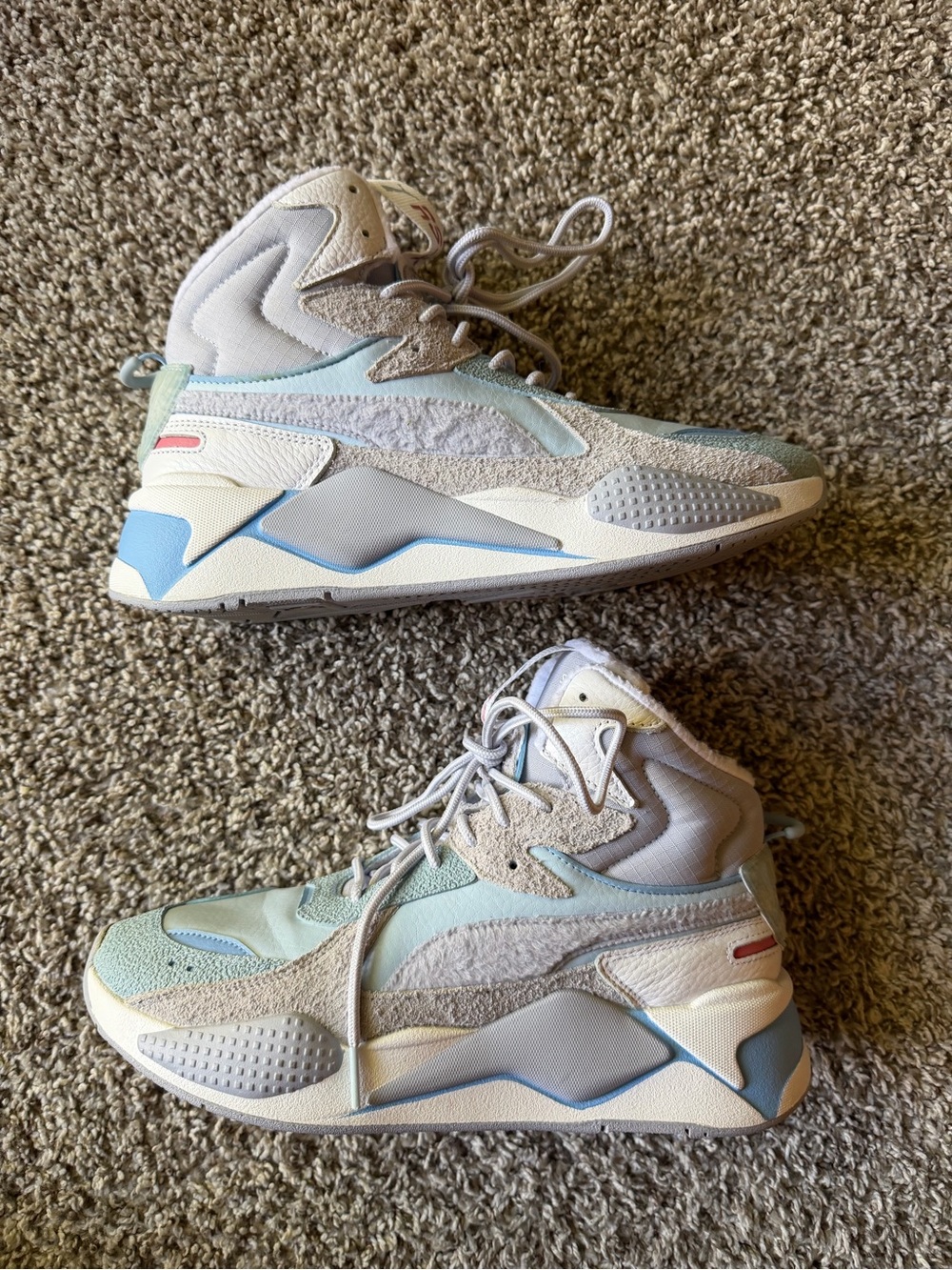 Rare Puma RS‑X Mid Wtr 'Blue' Shoe Sneakers